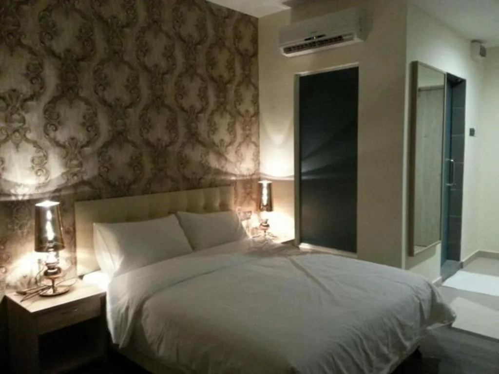 Bed in i-Hotel @ Johor Bahru