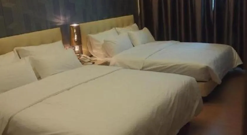 Bed in i-Hotel @ Johor Bahru