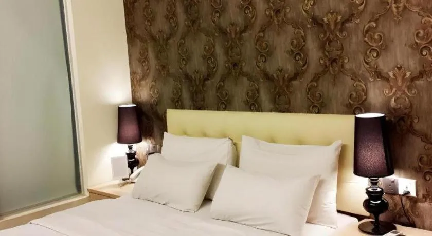 Bed in i-Hotel @ Johor Bahru