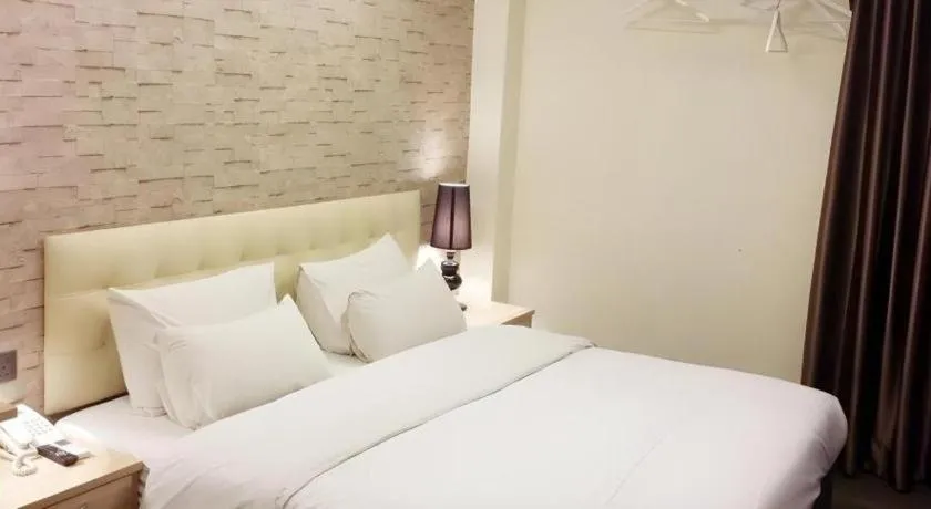 Bed in i-Hotel @ Johor Bahru