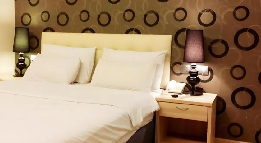 Bed in i-Hotel @ Johor Bahru