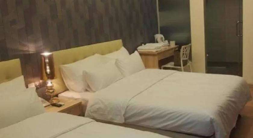 Bed in i-Hotel @ Johor Bahru