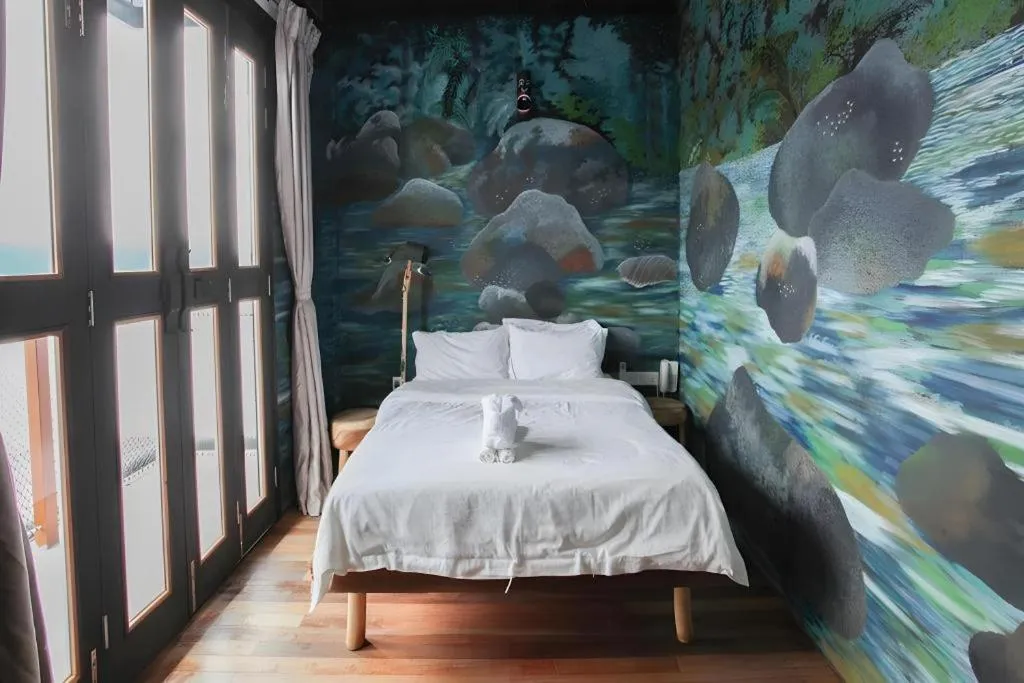 Bed in The Happy 8 Retreat @ Kuala Sepetang