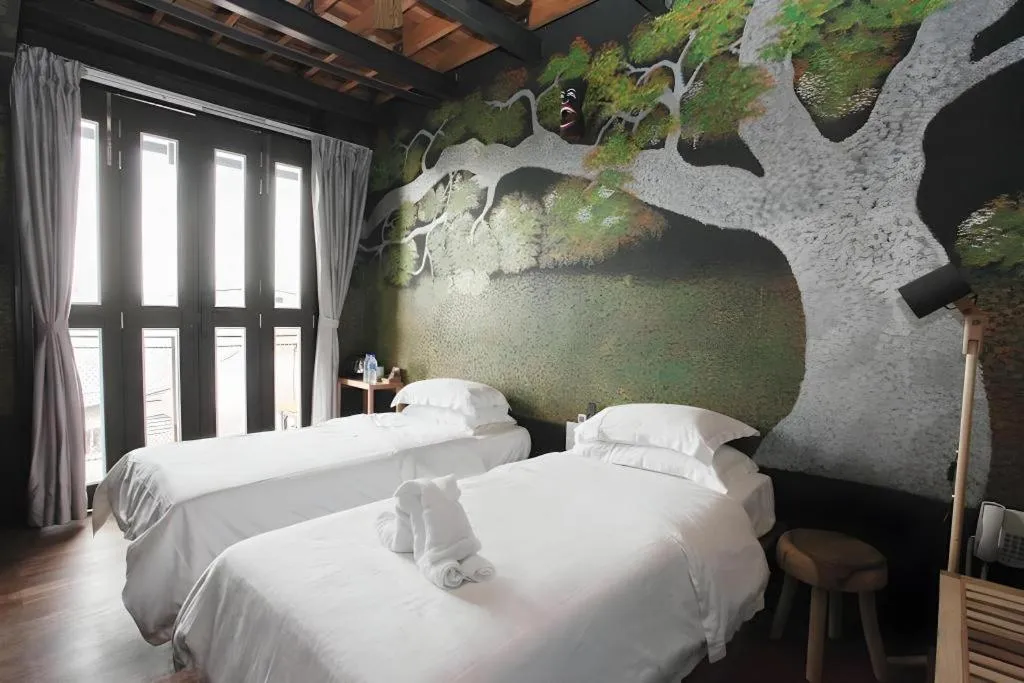 Bed in The Happy 8 Retreat @ Kuala Sepetang