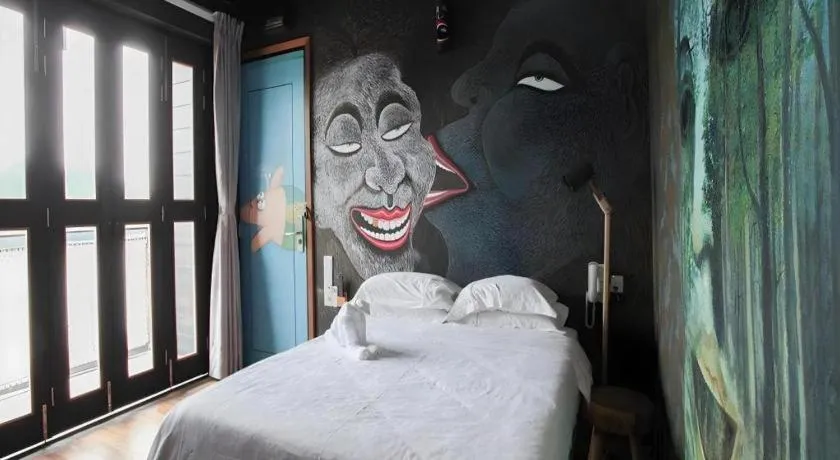 Bed in The Happy 8 Retreat @ Kuala Sepetang