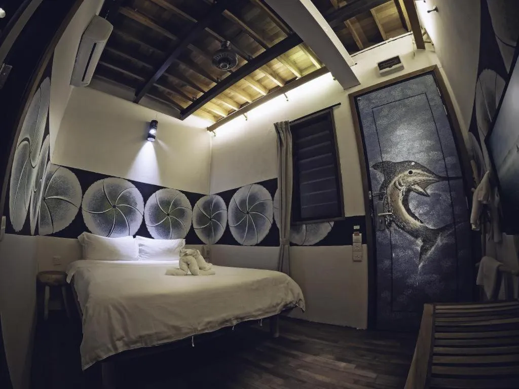 Bed in The Happy 8 Retreat @ Kuala Sepetang