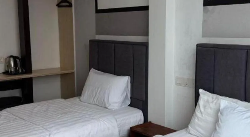 Bed in Hotel Zamburger Bentong