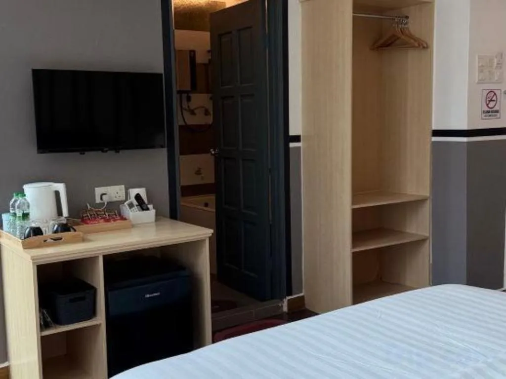 Bed in Hotel Zamburger Bentong