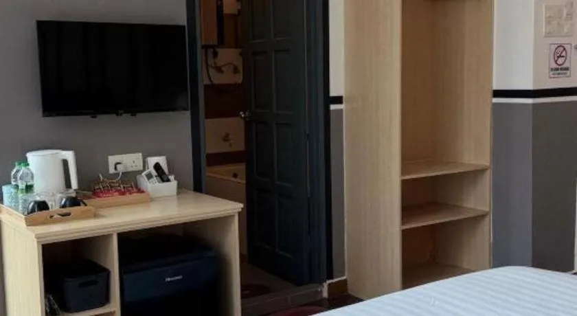 Bed in Hotel Zamburger Bentong