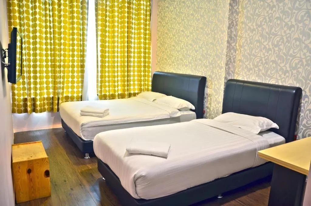 Bed in Hotel Zamburger Bentong
