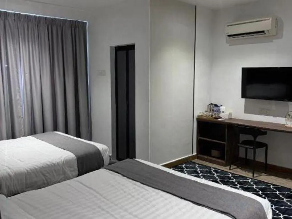 Bed in Hotel Zamburger Bentong