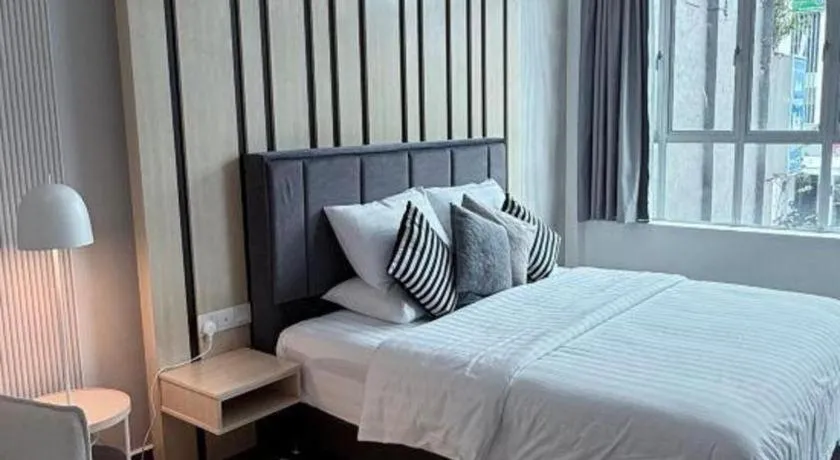 Bed in Hotel Zamburger Bentong