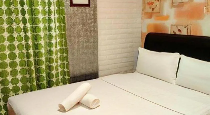 Bed in Hotel Zamburger Enstek