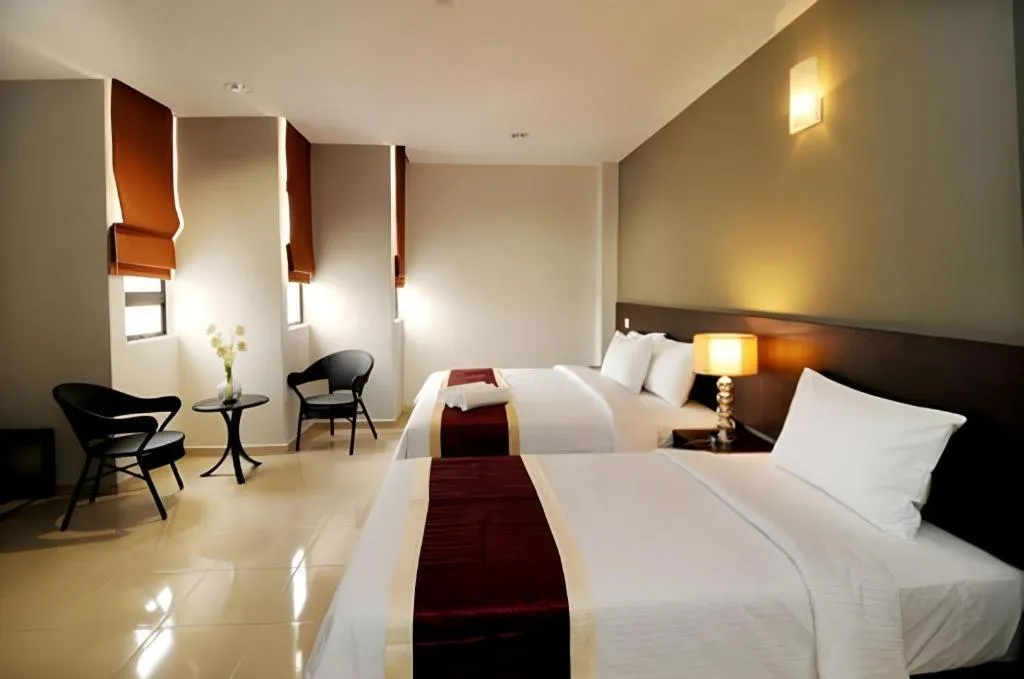 Bed in Inn Home Hotel Muar