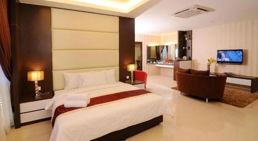 Bed in Inn Home Hotel Muar