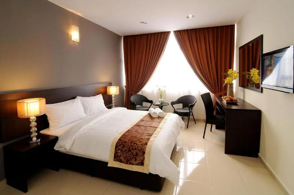 Bed in Inn Home Hotel Muar