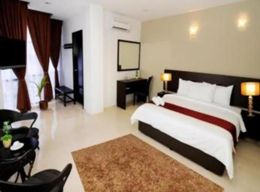 Bed in Inn Home Hotel Muar