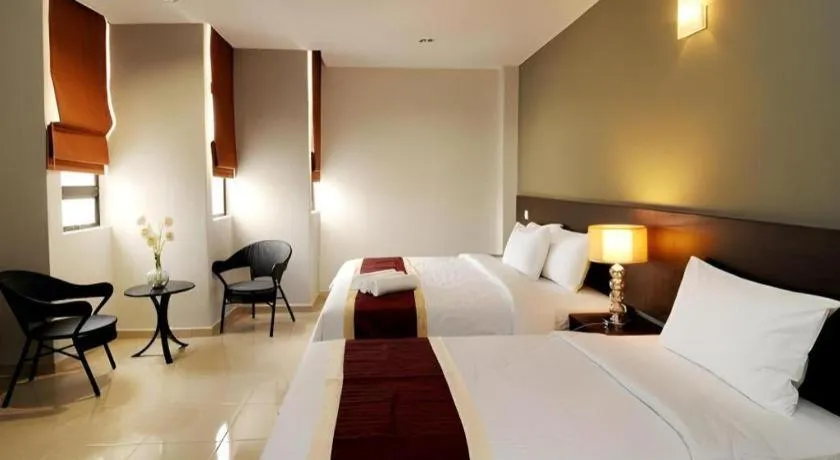 Bed in Inn Home Hotel Muar