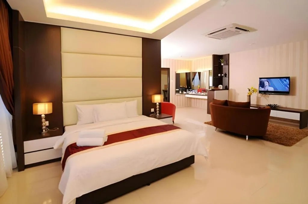 Bed in Inn Home Hotel Muar