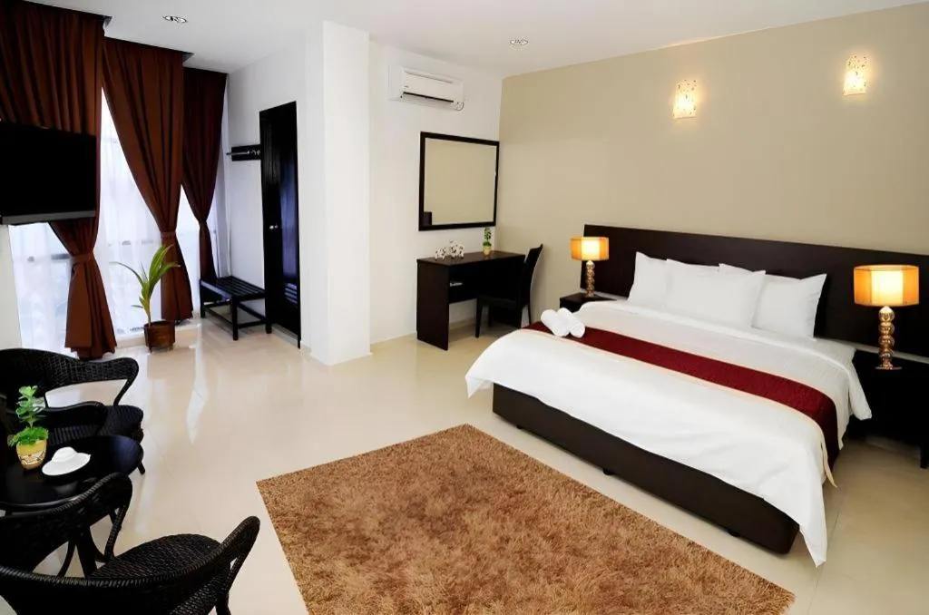 Bed in Inn Home Hotel Muar