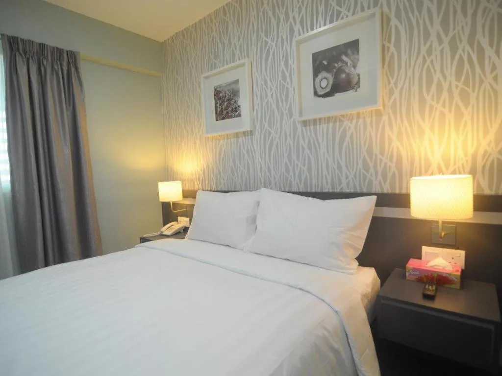 Bed in Kosma Boutique Hotel