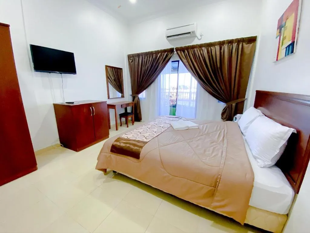 Bed in Sportfishing Hotel