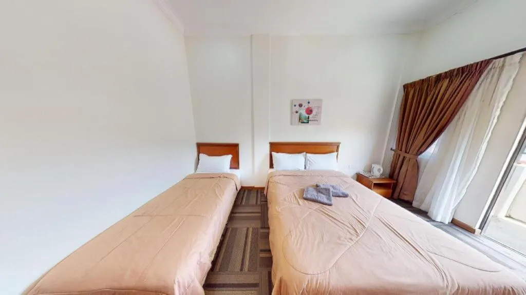 Bed in Sportfishing Hotel