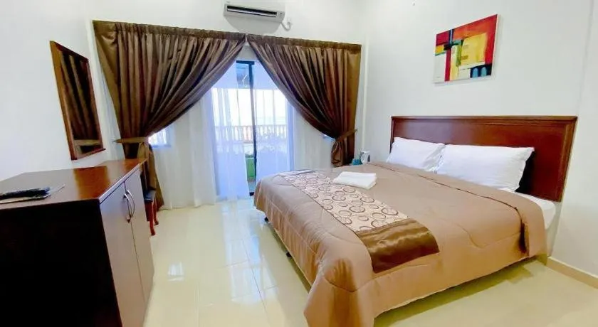 Bed in Sportfishing Hotel