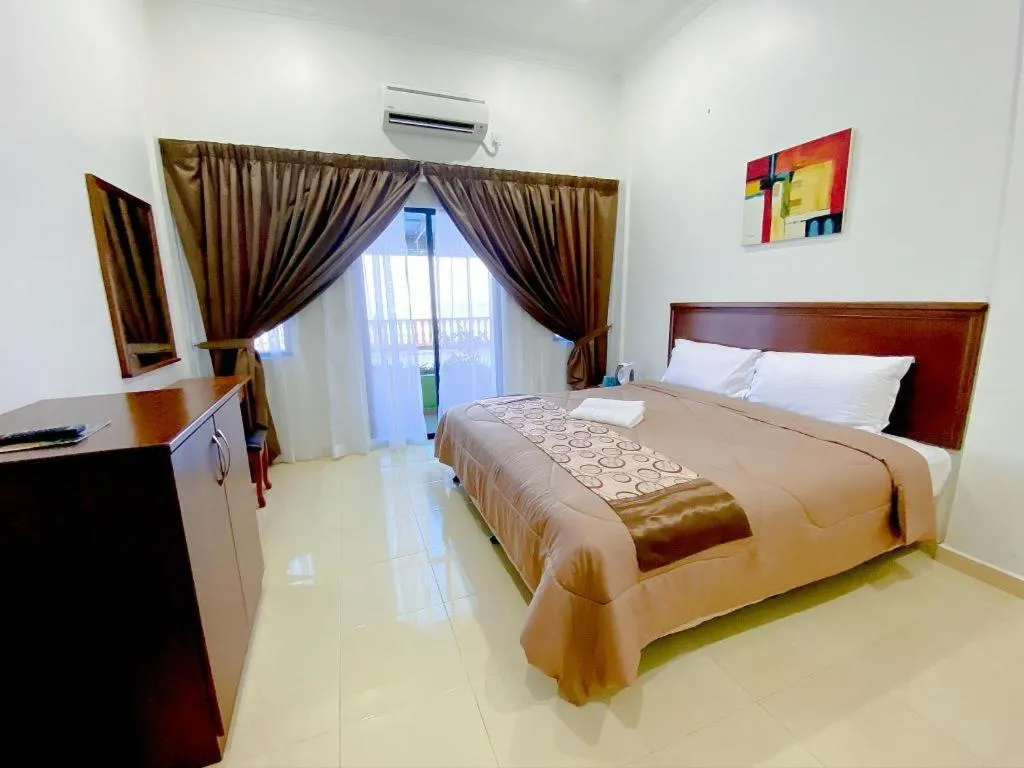 Bed in Sportfishing Hotel