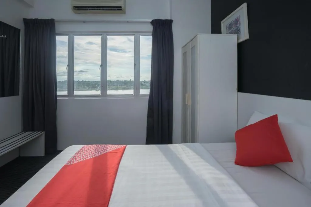 Bed in Capital O Ridel Hotel Kota Bharu