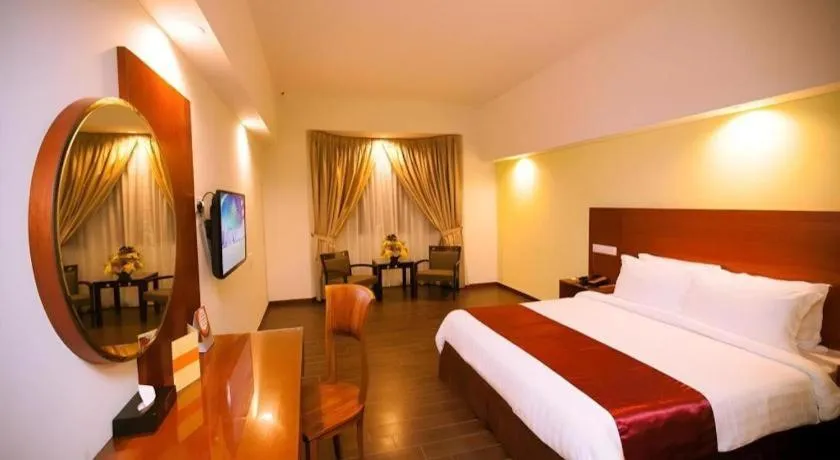 Bed in Palm Seremban Hotel