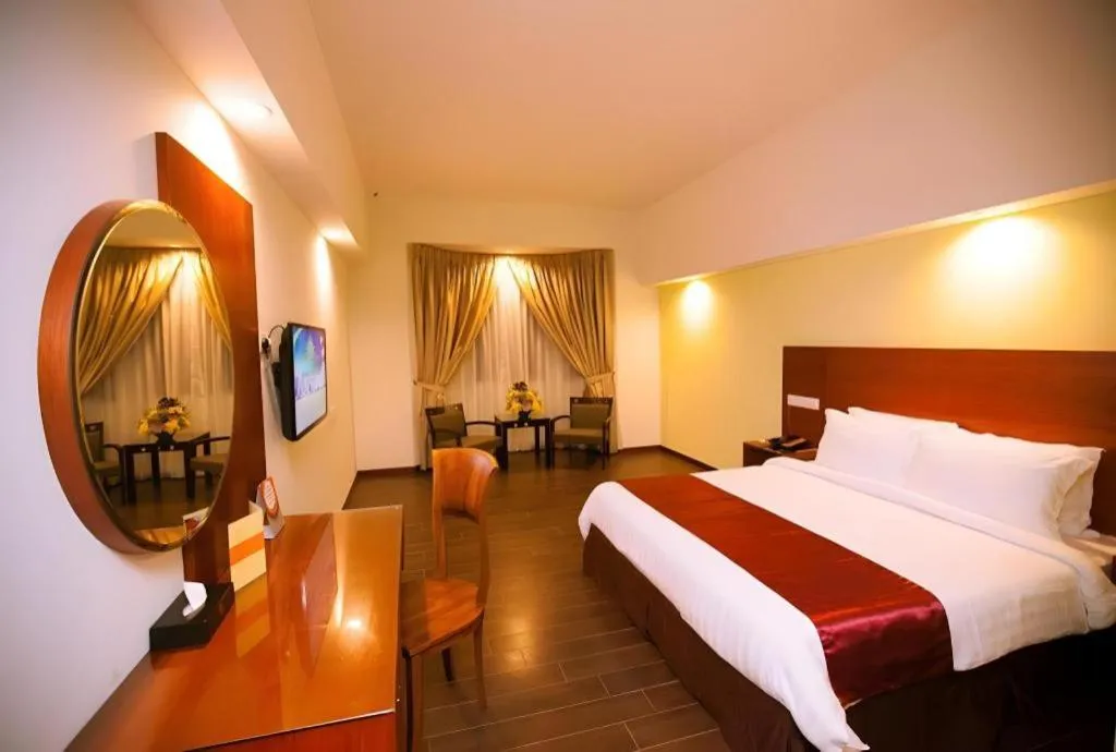 Bed in Palm Seremban Hotel