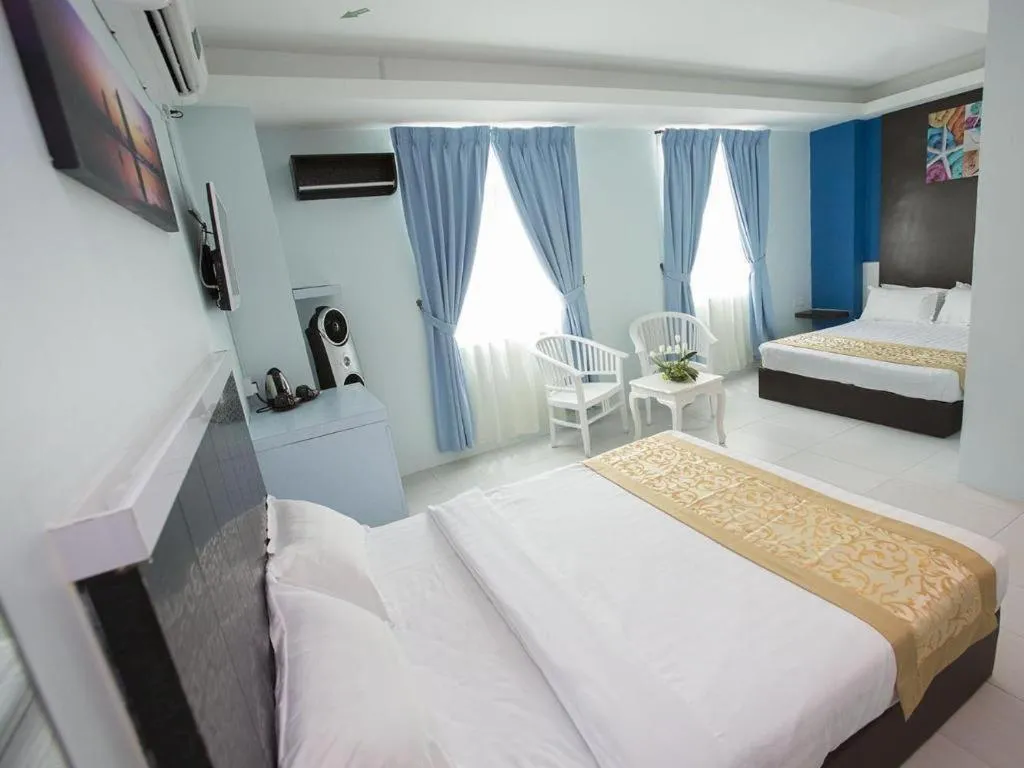 Bed in Skyview Hotel