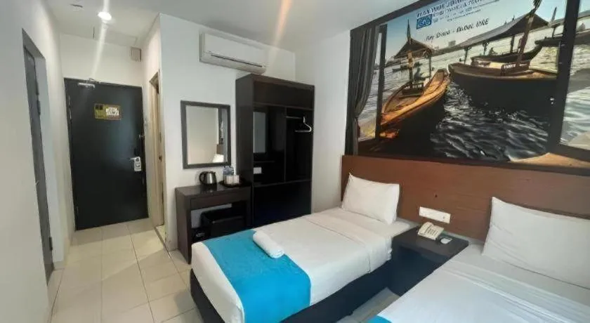 Bed in Hotel Zamburger Bangsar (Previously Koptown Hotel Bangsar)