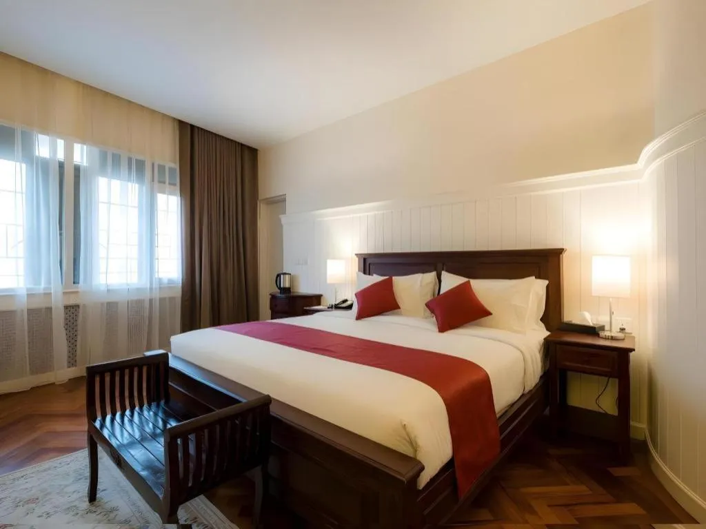 Bed in The Chambers Hotel