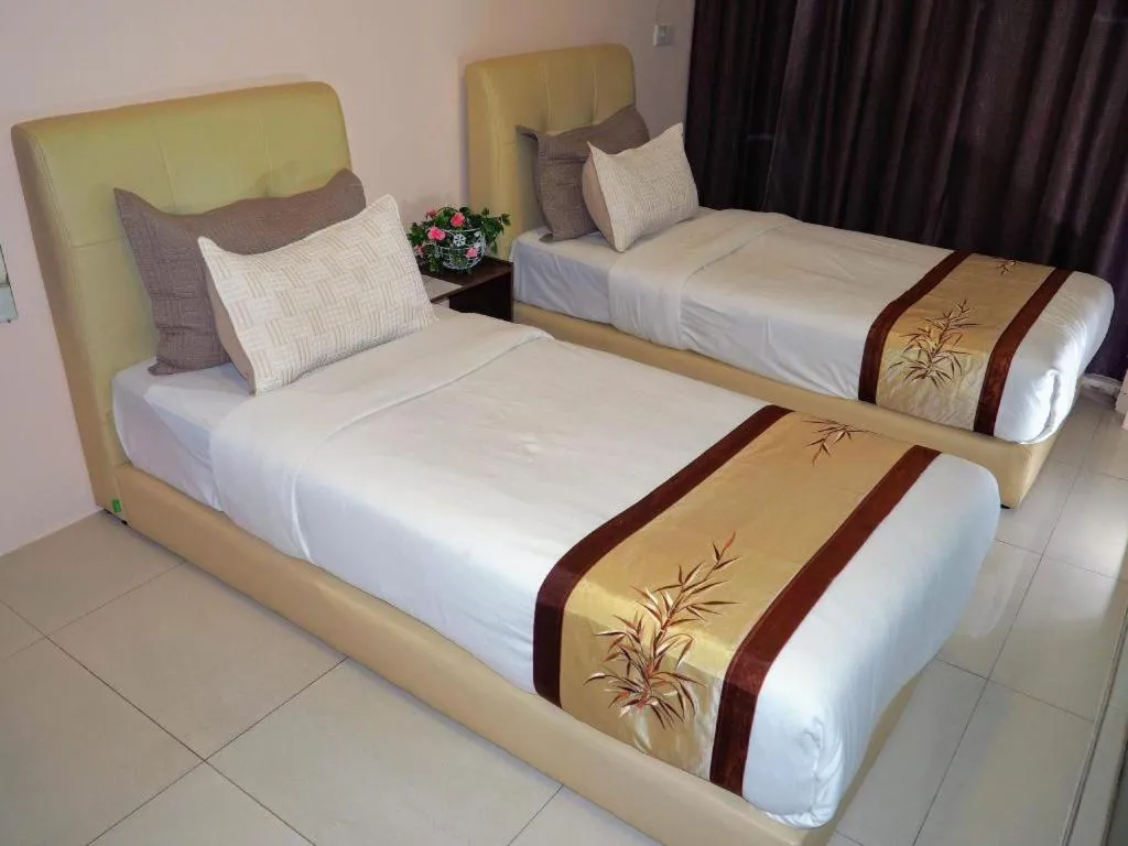 Bed in Le Garden Hotel Kota Kemuning Shah Alam