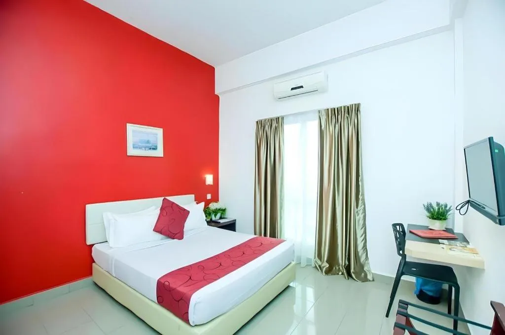 Bed in Hotel Kobemas Melaka