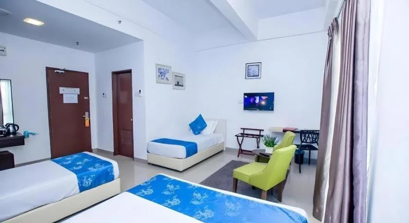 Bed in Hotel Kobemas Melaka