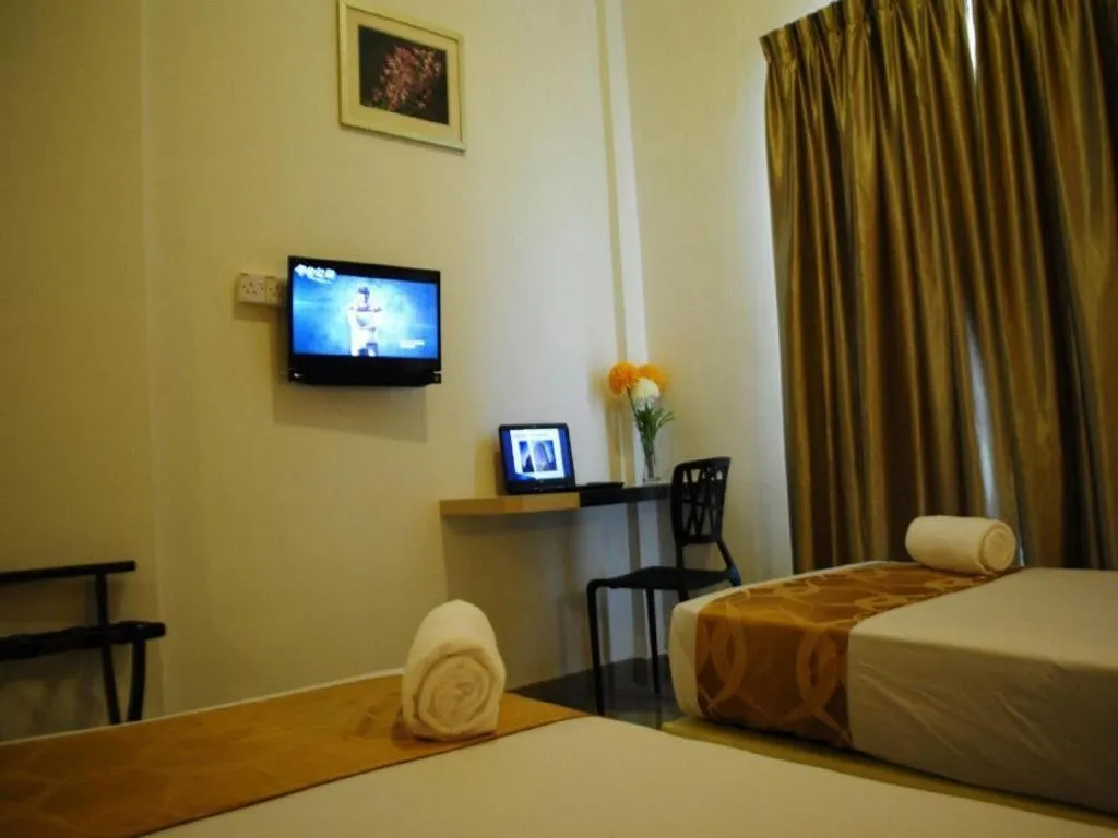 Bed in Hotel Kobemas Melaka