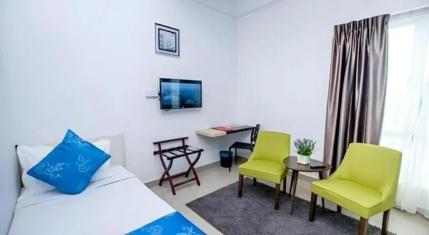 Bed in Hotel Kobemas Melaka