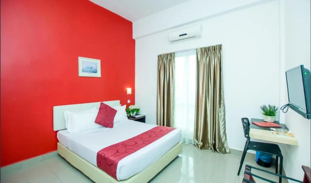 Bed in Hotel Kobemas Melaka