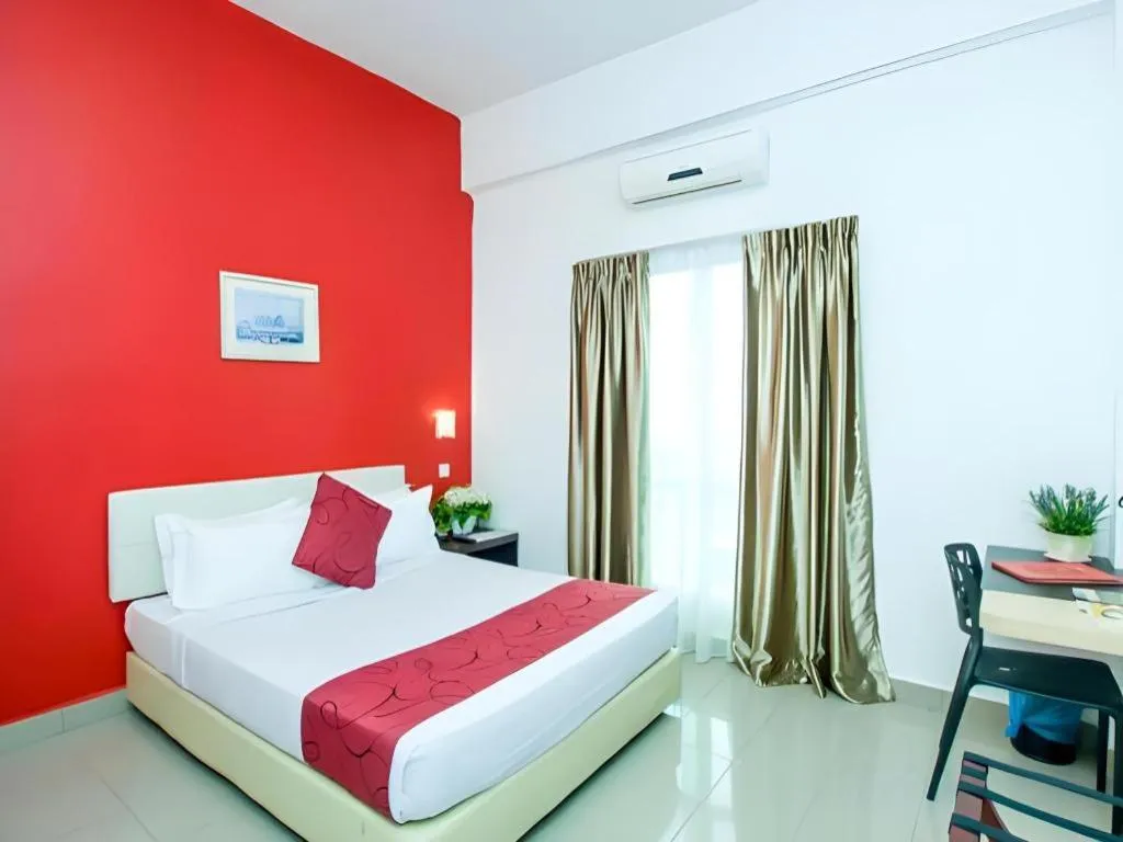 Bed in Hotel Kobemas Melaka