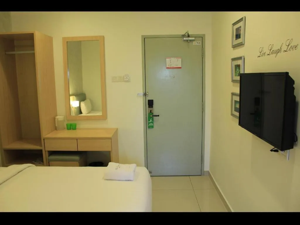 Bed in Hotel Pudu Bintang