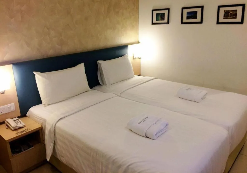 Bed in Hotel Pudu Bintang