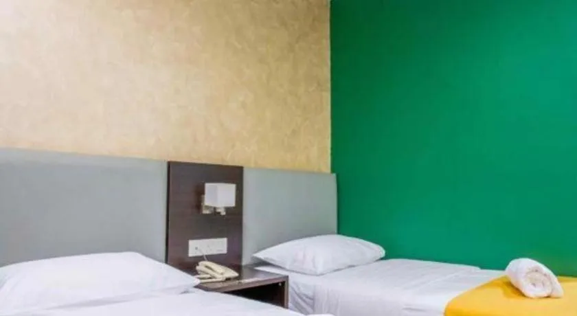 Bed in Hotel Pudu Bintang