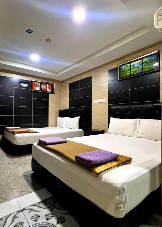 Bed in Kota Damansara Business Hotel