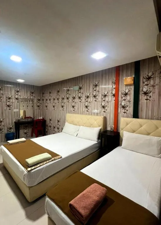 Bed in Shah Alam Business Hotel