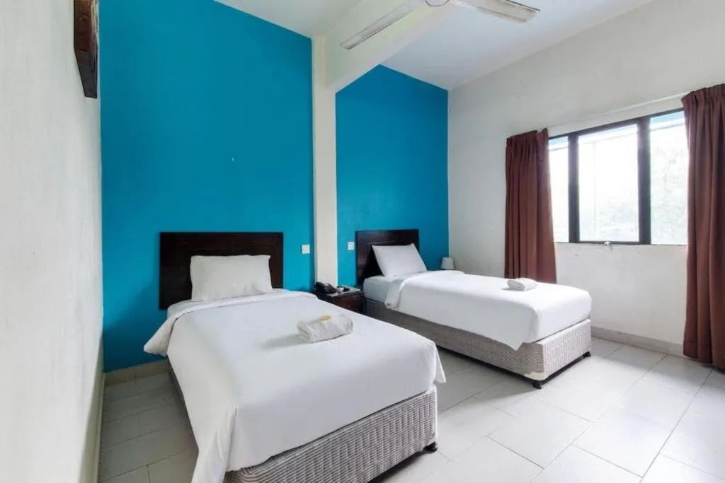 Bed in Hotel Grand Mutiara