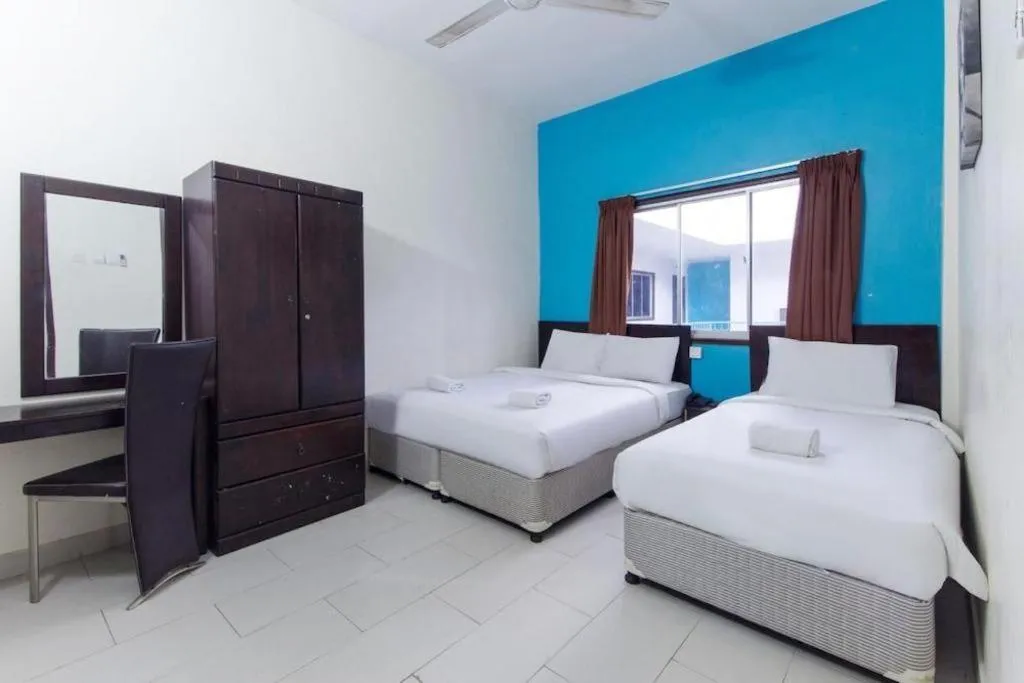 Bed in Hotel Grand Mutiara