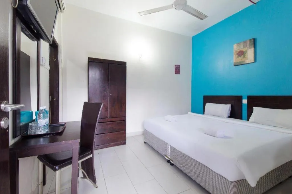 Bed in Hotel Grand Mutiara